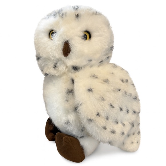 Aurora Large Snowy Owl Plush - Picture 1 of 7